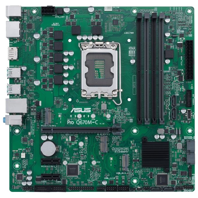 ASUS PRO Q670M-C-CSM Intel Q670 LGA 1700 micro ATX