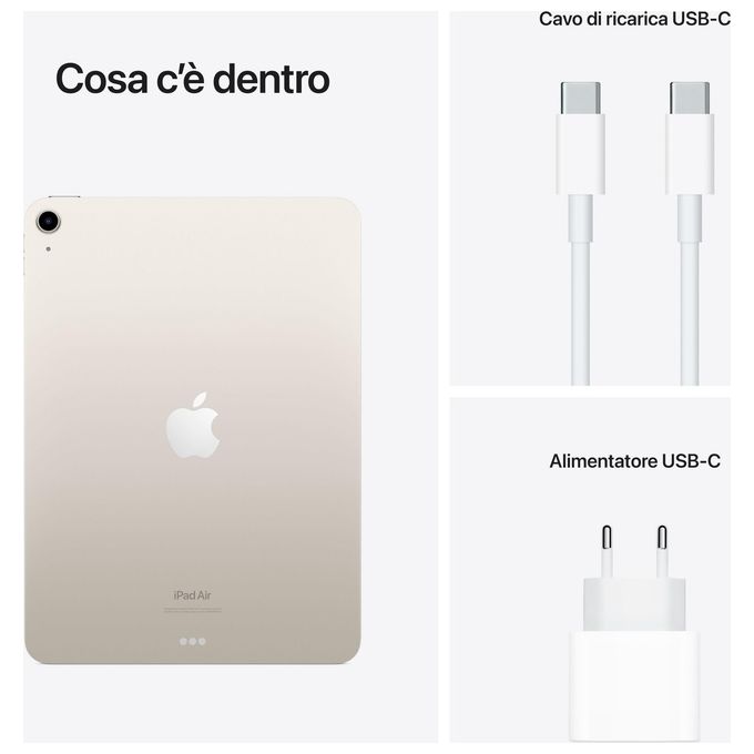 Apple iPad Air 64Gb 10.9'' Wi-Fi 5ª Generazione Galassia
