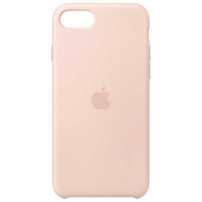 Apple Custodia in Silicone per iPhone SE Rosa Creta
