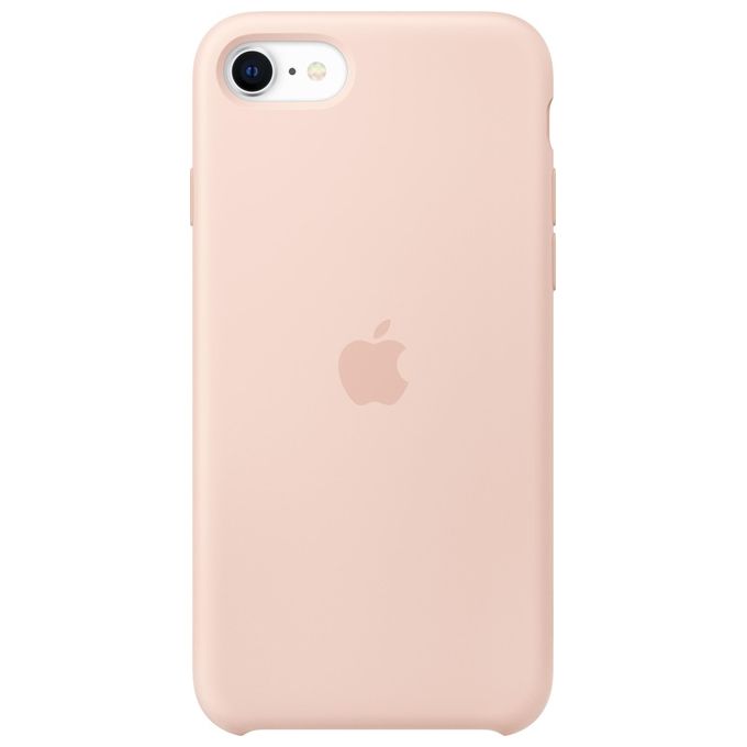 Apple Custodia in Silicone per iPhone SE Rosa Creta