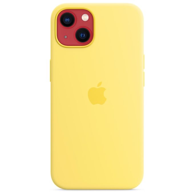 Apple Custodia MagSafe in Silicone per iPhone 13 Scorza di Limone