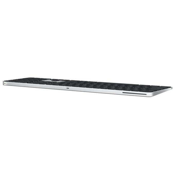 Apple Magic Keyboard con Touch ID e Tastierino Numerico per Mac con Chip Apple Inglese Internazionale Tasti Neri ???????