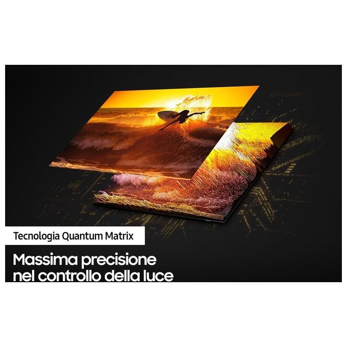 Samsung QE65QN95B Tv Smart Neo QLed QN95B 4k 65 pollici 4k Tecnologia Qantum Matrix processore Neural QUANTUM 4K QUANTUM HDR Audio DOLBY ATMOS E OTS+
