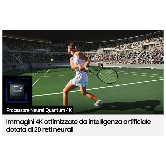 Samsung QE65QN95B Tv Smart Neo QLed QN95B 4k 65 pollici 4k Tecnologia Qantum Matrix processore Neural QUANTUM 4K QUANTUM HDR Audio DOLBY ATMOS E OTS+