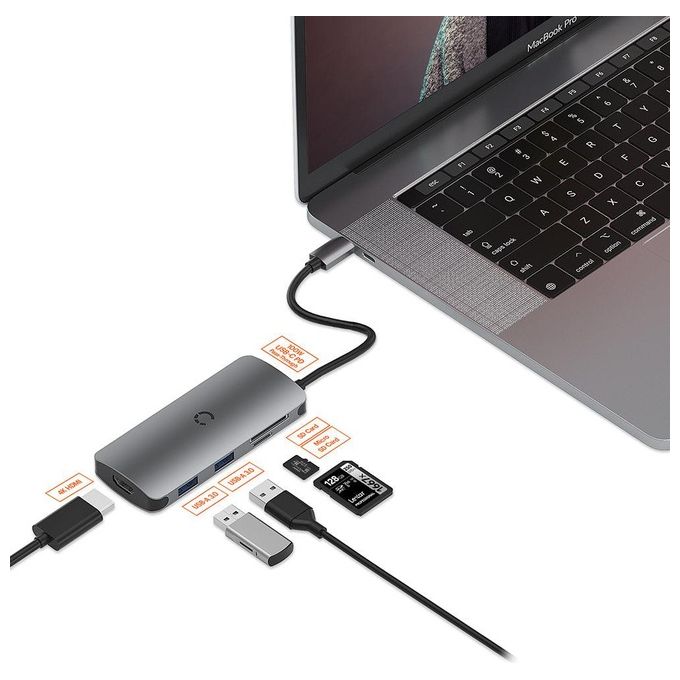 Cygnett Unite Pocketmate 6in1 Usb-C Hub