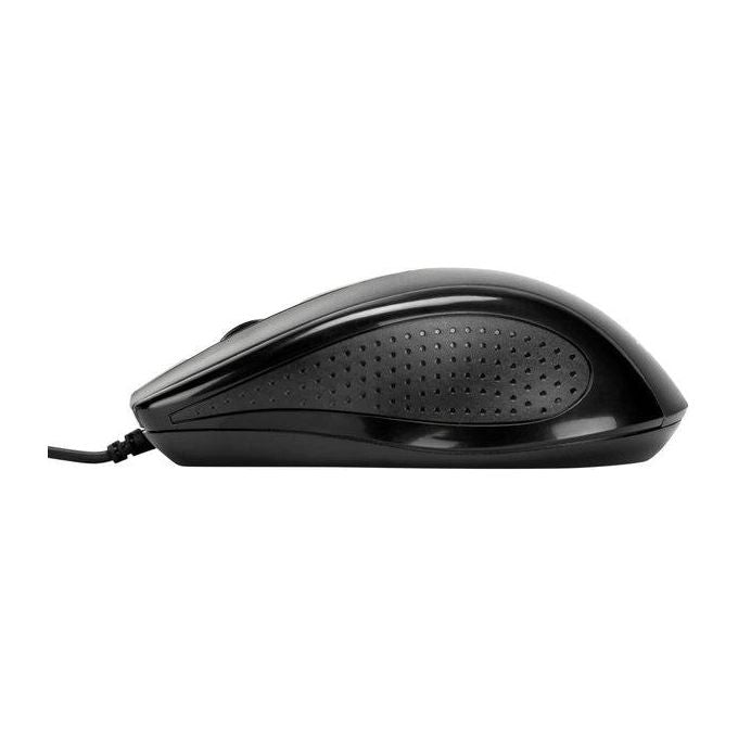 Targus Full-Size Mouse Antimicrobico Ottica Cablato USB Nero