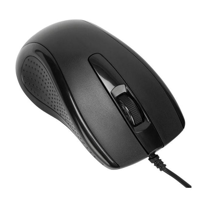 Targus Full-Size Mouse Antimicrobico Ottica Cablato USB Nero
