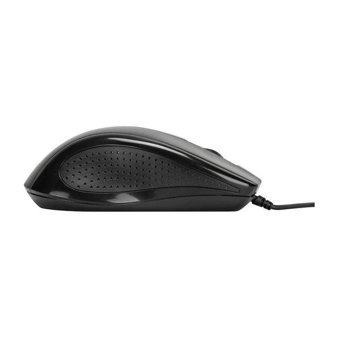 Targus Full-Size Mouse Antimicrobico Ottica Cablato USB Nero