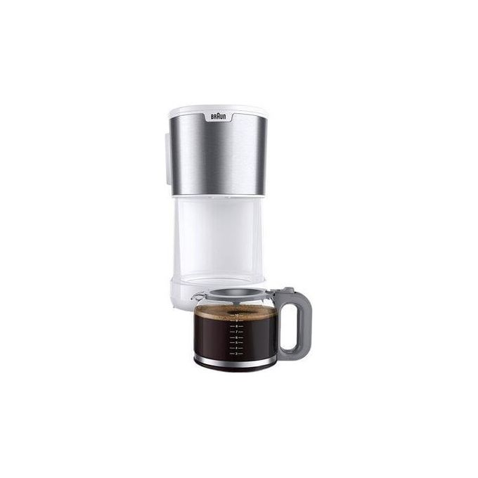 Braun KF 1500 WH PurShine Macchina per Espresso Automatica Bianco