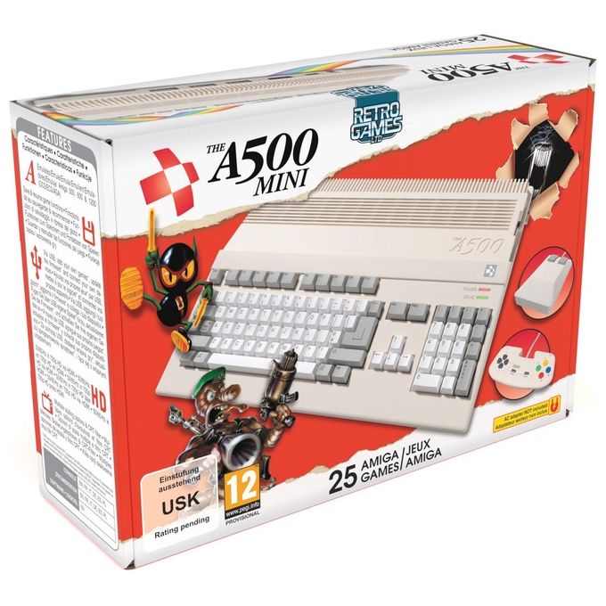 Retro Games Ltd Console Amiga The A500 Mini Empire of Sin Day One Edition per PlayStation 4