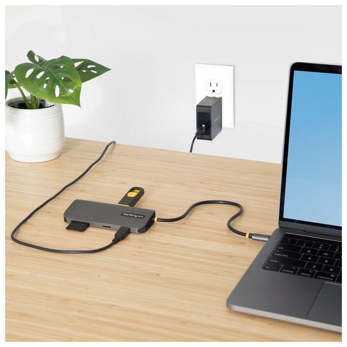 Startech.com Adattatore Multiporta Usb-C Hdmi 4k 60hz Hub Usb-A 5gbps a 3 Porte