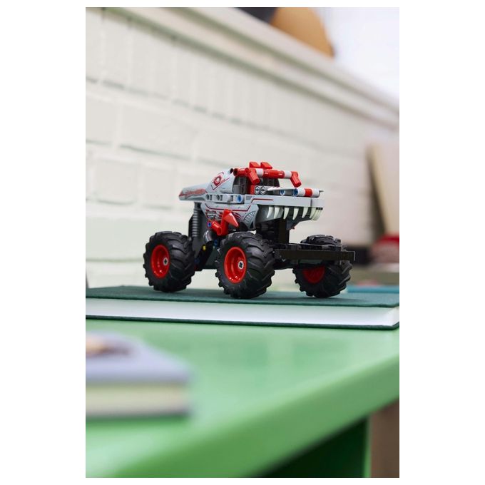 Lego 42200 Technic Monster Jam ThunderROARus Pull Back Set di Costruzioni 232 Pezzi 7 Anni colore Multicolore
