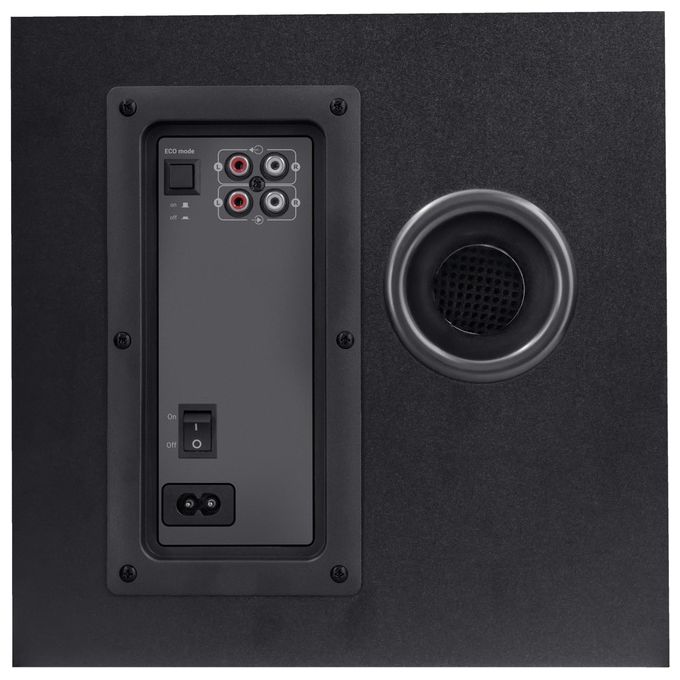 Trust GXT 629 Tytan Set Altoparlanti con Subwoofer 2.1 Canali 60W Nero