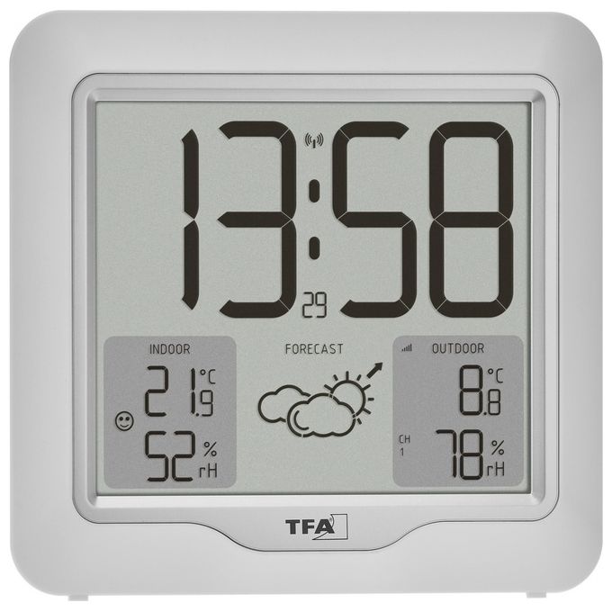 TFA Dostmann 35.1164.02 METRO PLUS Stazione Meteorologica Radio