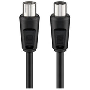 Ednet cavo antenna maschio-femmina mt 5 colore nero