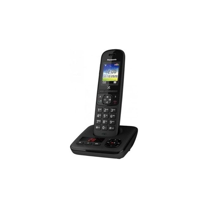 Panasonic TGH720 Telefono Cordless con Segreteria Telefonica Blocco Chiamate Automatico Base di Ricarica Inclusa