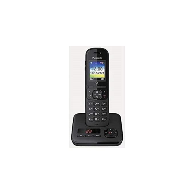 Panasonic TGH720 Telefono Cordless con Segreteria Telefonica Blocco Chiamate Automatico Base di Ricarica Inclusa
