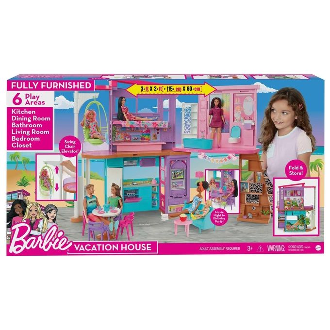 Mattel Playset Barbie la Casa di Malibu