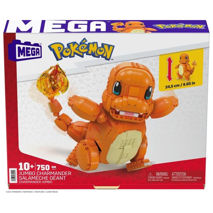 Mattel Mega Bloks Pokemon Charmander Gigante