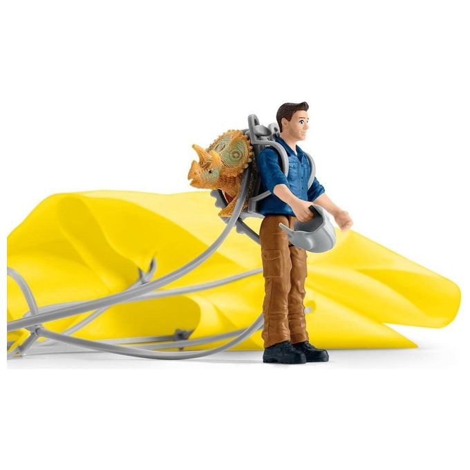 Schleich Dinosaurs Salvataggio con Paracadute