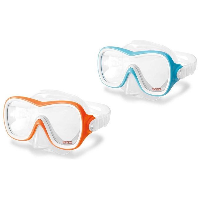 Intex Maschera Wave Rider per Nuoto e Attivita' di Spiaggia con Design Ergonomico e Comfort Elevato