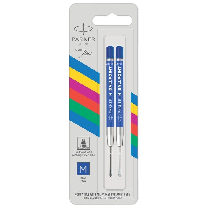 Parker Confezione 2 Penne Blu M