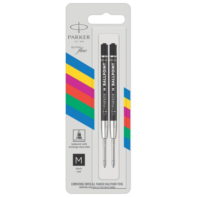 Parker Confezione 2 Penne Nero M