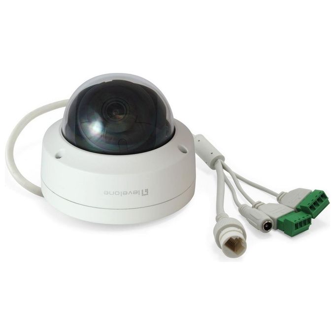 LevelOne FCS-3404 Telecamera di Sorveglianza Cupola Telecamera di Sicurezza Ip Interno e Esterno Soffitto