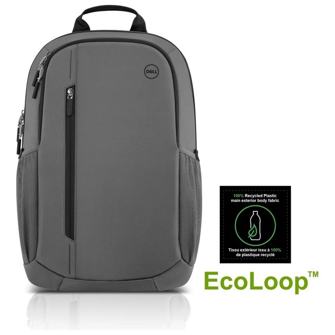 ELL Zaino EcoLoop Urban per Notebook Fino a 15'' Grigio