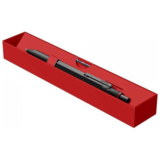 Rotring 600 Multipen 3in1 Nero Punta Fine Penna Sfera