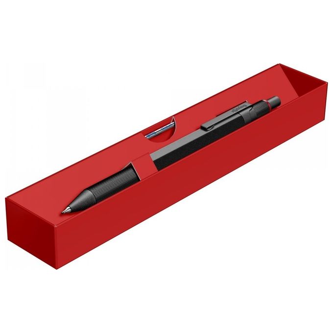 Rotring 600 Multipen 3in1 Nero Punta Fine Penna Sfera