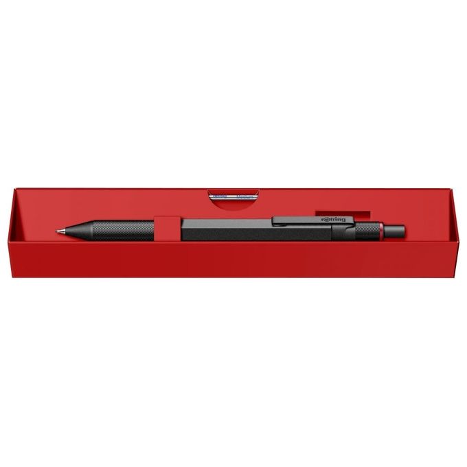 Rotring 600 Multipen 3in1 Nero Punta Fine Penna Sfera