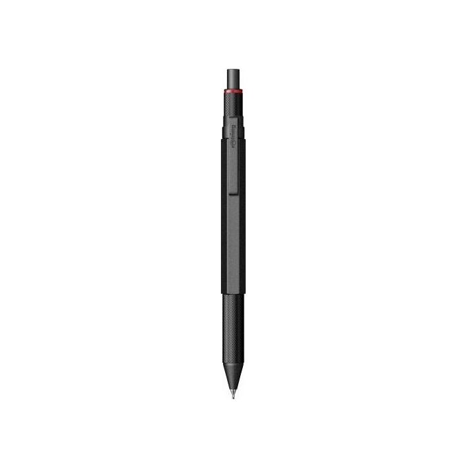 Rotring 600 Multipen 3in1 Nero Punta Fine Penna Sfera
