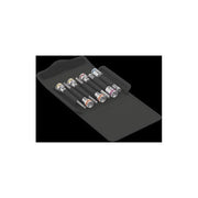 Wera Bicycle Set 8 KIT_ di 7 pezzi di inserti con azionamento da 3-8 per applicazioni in bicicletta con zigrinatura per migliore presa