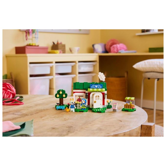 LEGO 77055 Animal Crossing - La sartoria delle Sorelle Ago e Filo, Set da Costruzione 322 Pezzi con Minifigure di Mabel e Sasha, Eta' 6+