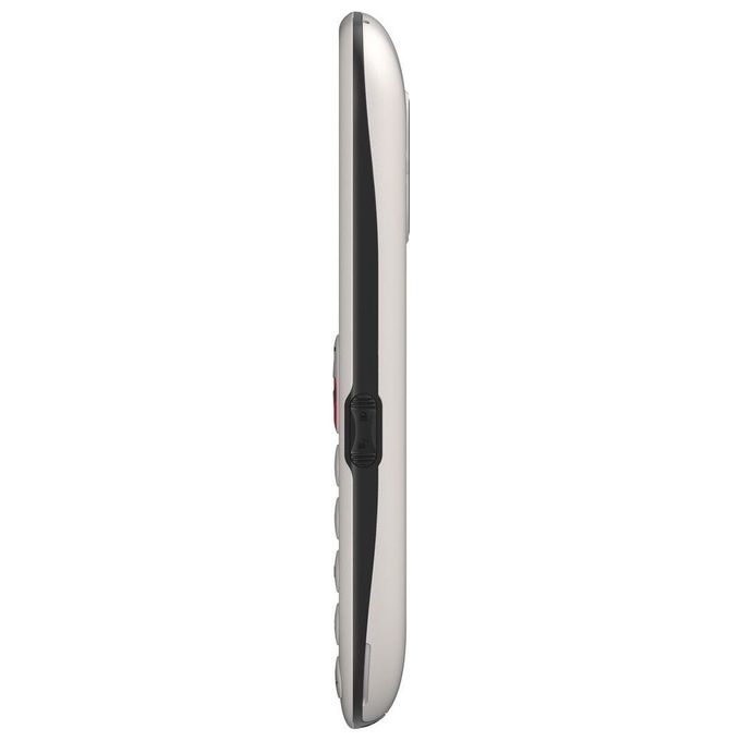 Gigaset Telefono per Anziani GL395 Display 2.2'' Tasto SOS Bianco