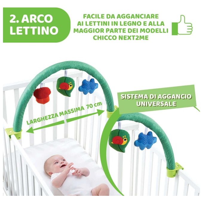 Chicco Palestra Gioco Magic Forest Attivita' 3 in 1