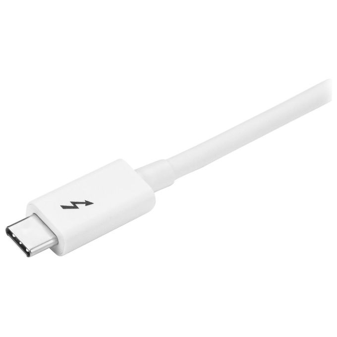 Startech Cavo Thunderbolt 3 Bianco da 2mt Compatibile Displayport