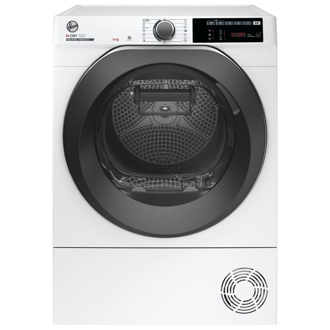 [ComeNuovo] Hoover H-DRY 500 NDE H9A2TSBEXS-S - Asciugatrice a Pompa di Calore 9 kg, Classe A++, Motore Inverter, Controllo Remoto Wi-Fi, (H85×L59,6×P58,5 cm), Bianco