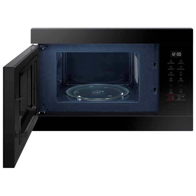 Samsung MG22M8254AK – Forno a microonde combinato a incasso, 22 L, 1300 W, Classe A, Funzioni: microonde, grill, cottura combinata, 5 programmi automatici, display LED touch, funzione Keep Warm, blocco bambini, funzione Eco Mode, colore nero.