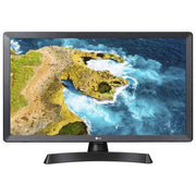 LG 24TQ520S Monitor Tv 24'' Smart WebOS 22 Wi-Fi Nero