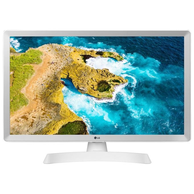 LG 24TQ510S Monitor Tv 24'' Smart webOS 22 Wi-Fi Bianco
