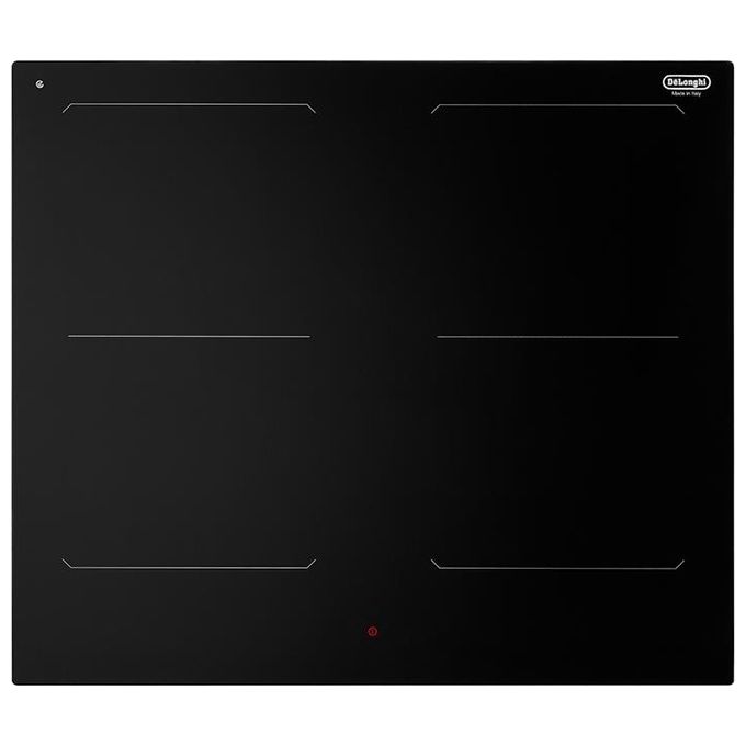 DeLonghi SLI604 Linea Life Piano Cottura ad Induzione 2 Zone Plus 2 Zone Bridge Funzione Chef cook e Melting Automatic easy start 60cm Nero