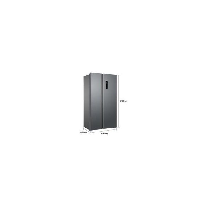 TCL RP505SXF0 Frigorifero Side by Side Capacita' 505 Litri Classe energetica F Total No Frost Touch Screen Display 185.5 cm Acciaio Inox