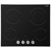 De Longhi DPVC61FK Piano Cottura in Vetroceramica 4 Zone Superficie antigraffio 60cm Nero