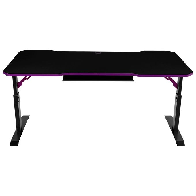 Cooler Master GD160 - Scrivania da gioco per PC, gestione dei cavi, tappetino per mouse idrorepellente a tutta superficie, moderno, semplice e robusto, per casa, ufficio, 63''P x 29