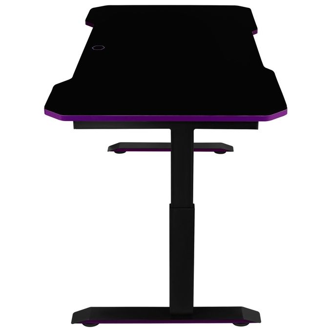Cooler Master GD160 - Scrivania da gioco per PC, gestione dei cavi, tappetino per mouse idrorepellente a tutta superficie, moderno, semplice e robusto, per casa, ufficio, 63''P x 29