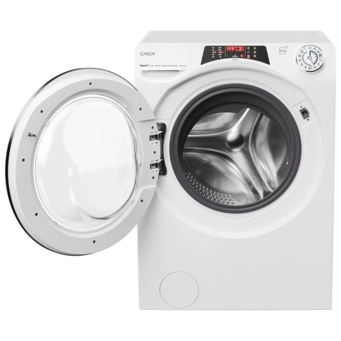 [ComeNuovo] Candy RapidO' RO1496DWMCT-1-S Lavatrice a carica frontale 9Kg classe A 1400 giri 16 programmi controllo remoto bianco 60x53x85