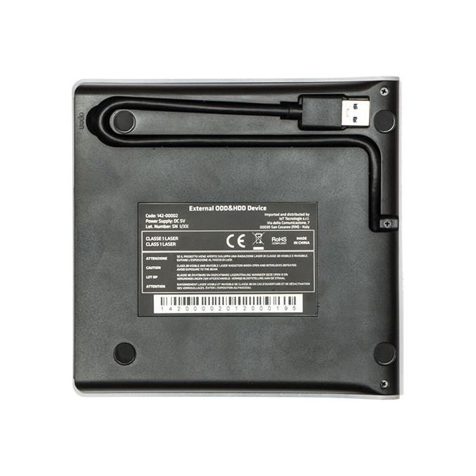 Adj Masterizzatore Esterno Dvd-RW Usb 3.0 Bk Sl