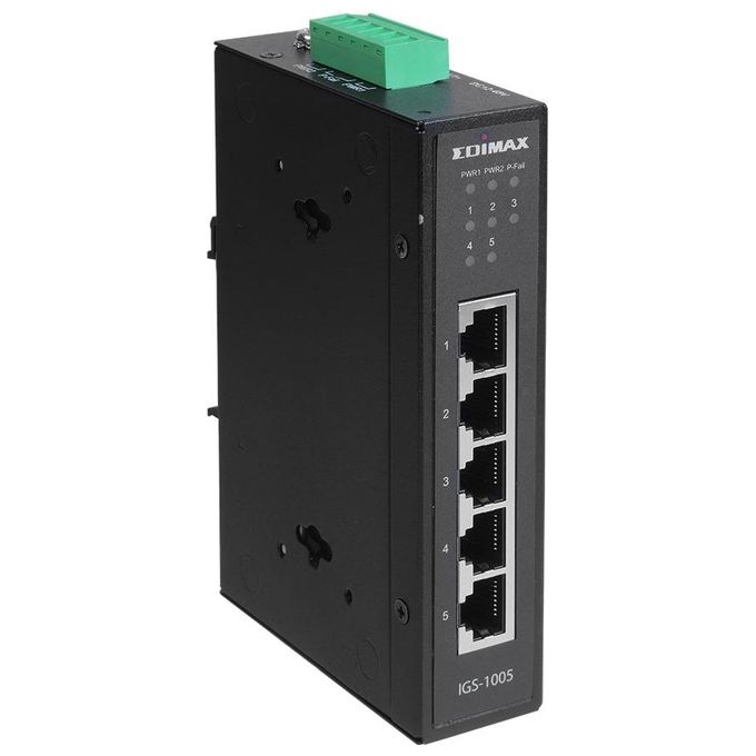 Edimax IGS-1005 Industrial Din-Rail Switch 5xGbE